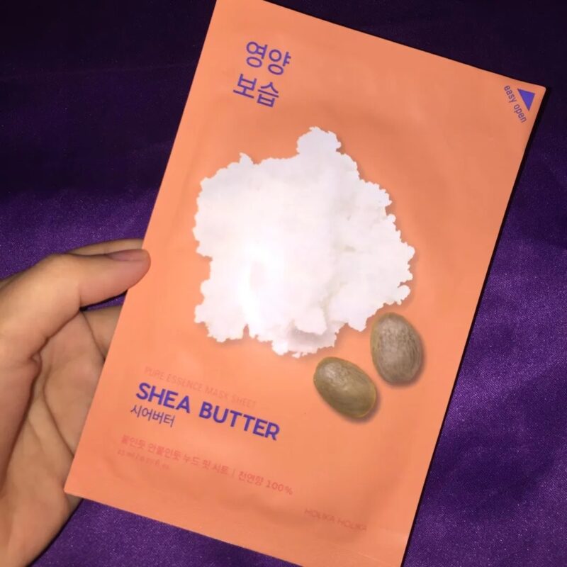 [holika holika] pure essence mask sheet shea butter - nourish and moisturize your skin with our shea butter mask sheet - image 2