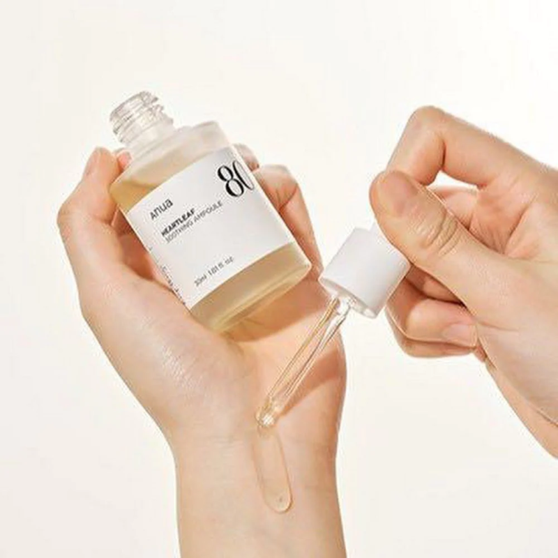[anua] heartleaf 80 moisture soothing ampoule 30ml - deeply hydrate and soothe your skin with our moisture ampoule - image 2