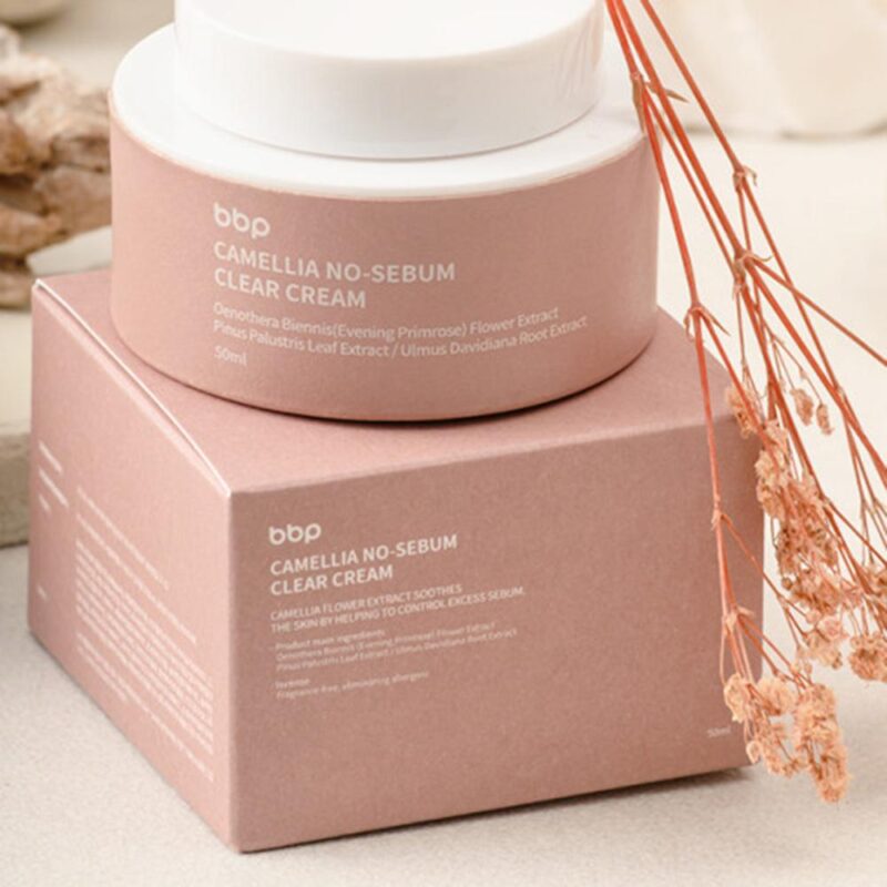[bbp] camellia no sebum clear cream 50ml - control sebum and achieve a mattified look with our clear cream - image 5