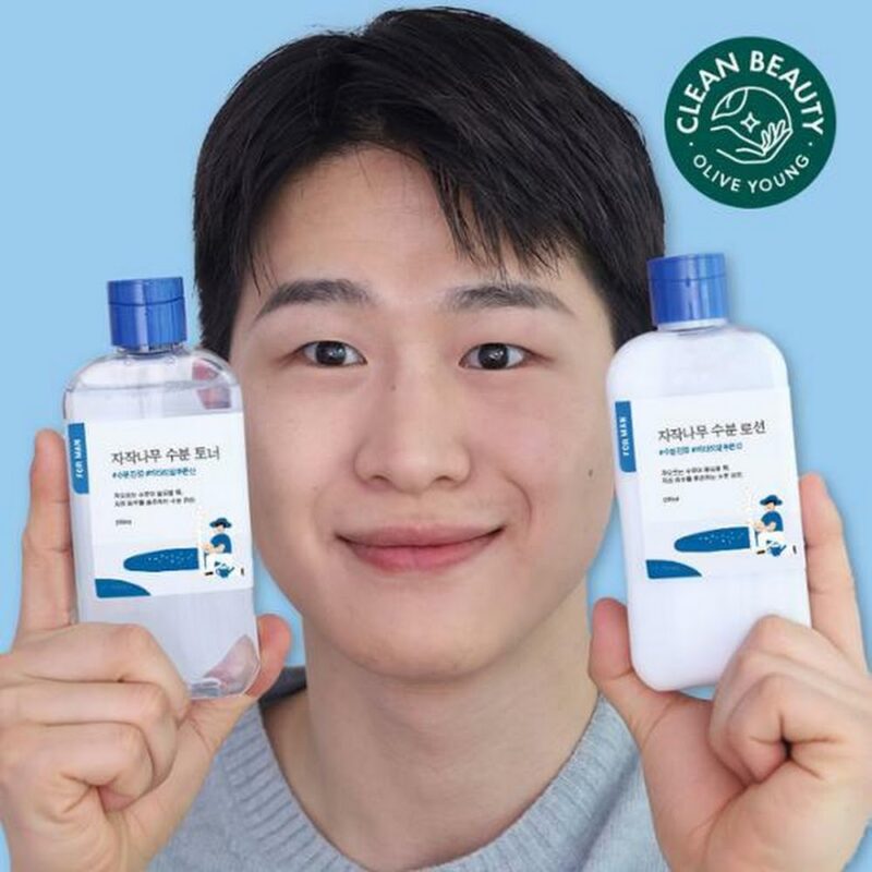 [round lab] birch juice toner for men 200ml - refresh men's skin with birch juice toner - image 2