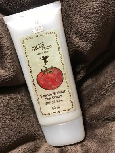 [Skin Food] Tomato Wrinkle Sun Cream SPF36 PA++ 50g - Protect Your Skin from Sun Damage and Reduce Wrinkles with Our Sun Cream
