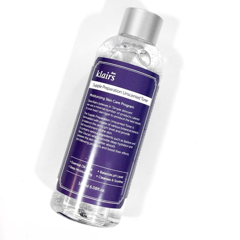 [dear, klairs] supple preparation unscented toner 180ml - hydrate and soothe your skin with our unscented toner - image 6