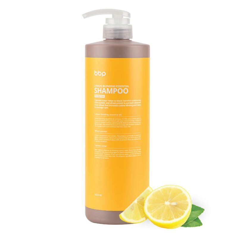 [bbp] lemon blending essential shampoo 300ml - cleanse and refresh your scalp with our essential shampoo - image 2