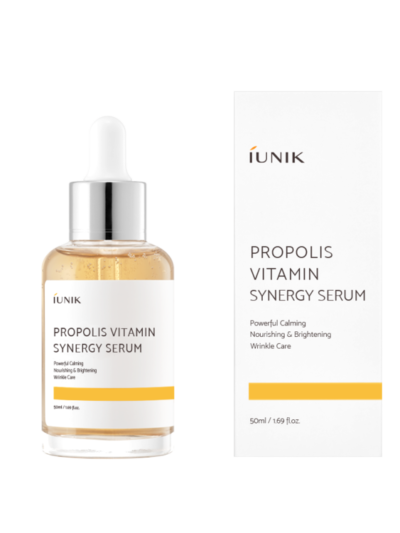 [iUNIK] Propolis Vitamin Synergy Serum 50ml - Nourish and Brighten Your Skin with Our Vitamin Synergy Serum