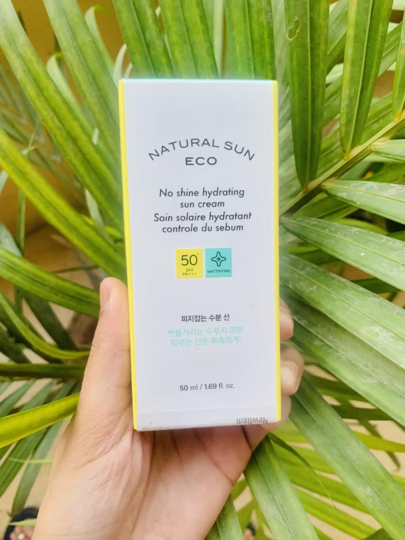 [the face shop] natural sun eco sebum control sun cream spf50+ pa+++ 50ml - protect your skin from the sun and control sebum with our sun cream - image 9