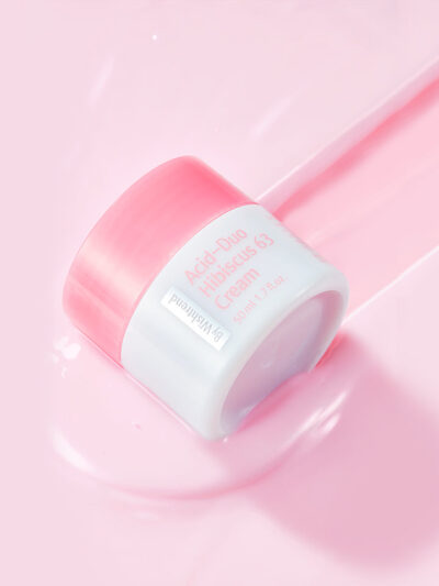 [BY WISHTREND] Acid-duo Hibiscus 63 Cream 50ml - Exfoliate and Hydrate Your Skin with Our Cream