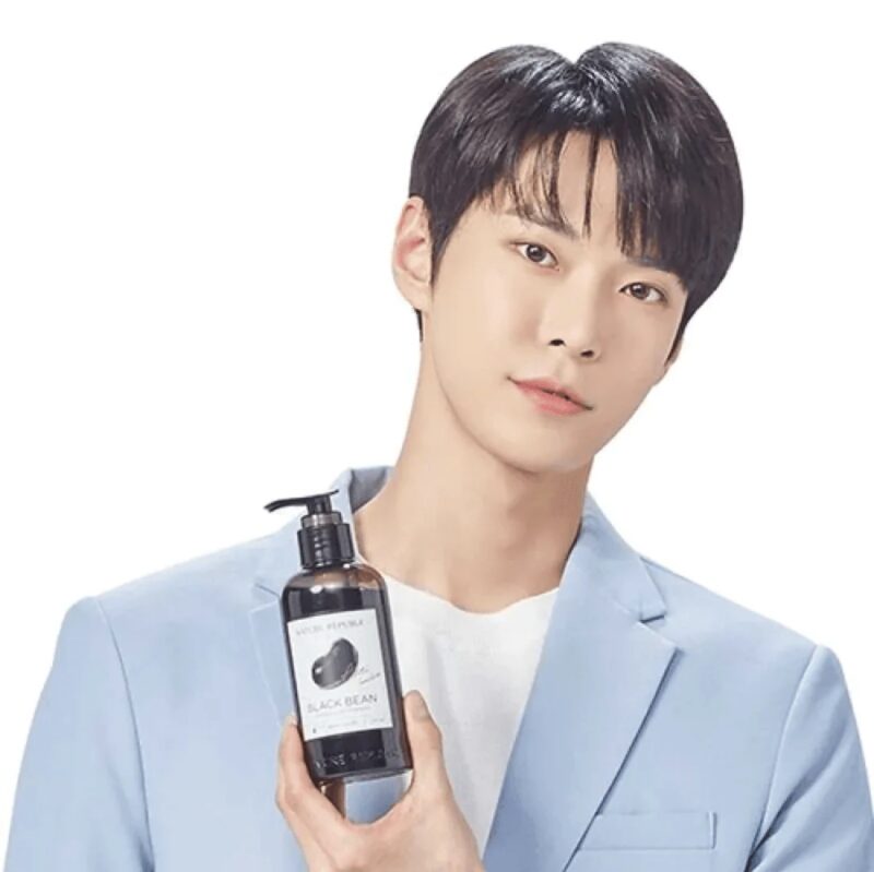 [nature republic] black bean anti hair loss shampoo 300ml - strengthen and nourish your hair with our anti hair loss shampoo - image 8
