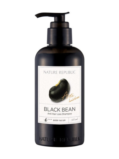 [NATURE REPUBLIC] Black Bean Anti Hair Loss Shampoo 300ml - Strengthen and Nourish Your Hair with Our Anti Hair Loss Shampoo