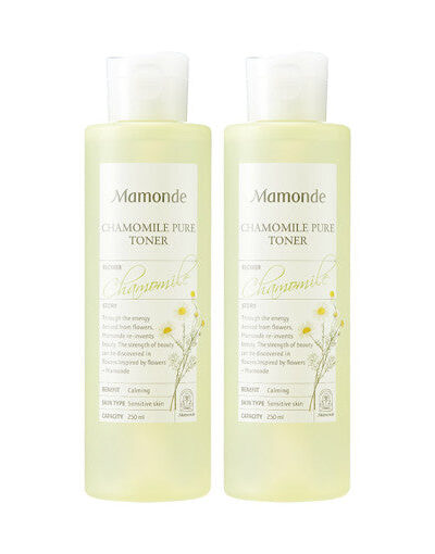 [MAMONDE] Chamomile Pure Toner 250ml - Soothe and Calm Your Irritated Skin with Our Pure Toner