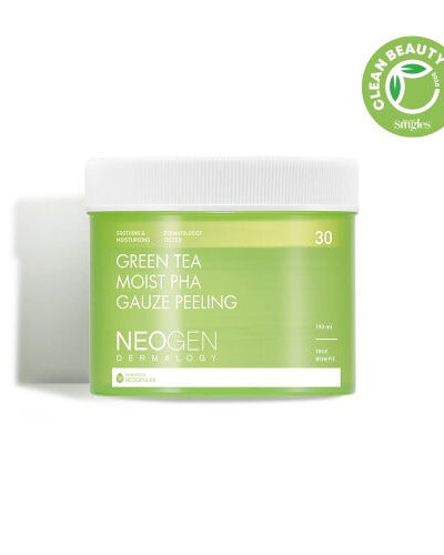 [NEOGEN] Green Tea Moist PHA Gauze Peeling 200ml - Exfoliate and Smooth Your Skin with Our Green Tea Gauze Peeling