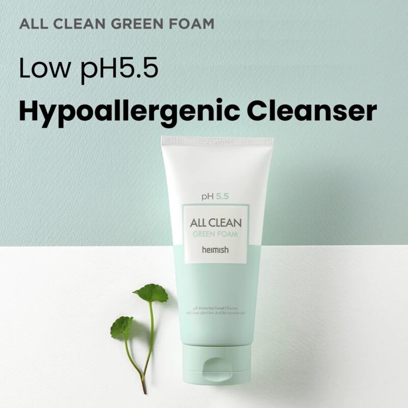 [heimish] all clean green foam 150ml - cleanse and refresh your skin with our green foam cleanser - image 3