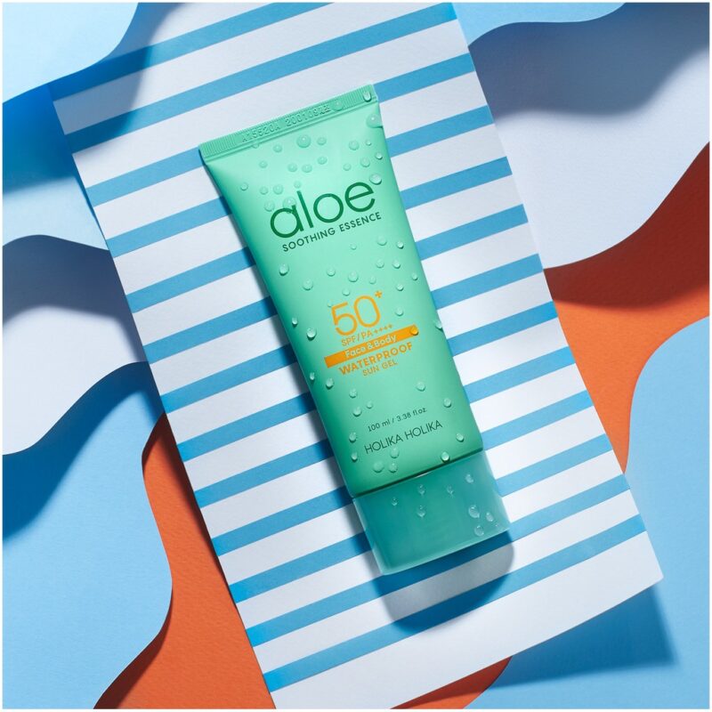 [holika holika] aloe waterproof suncream spf50 + pa ++++ 50ml - protect and hydrate your skin with our suncream - image 5