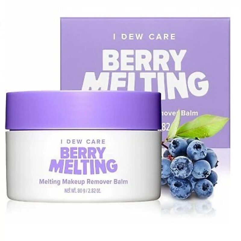 [i dew care] berry melting makeup remover balm 100g - easily remove makeup and impurities with our melting balm - image 4