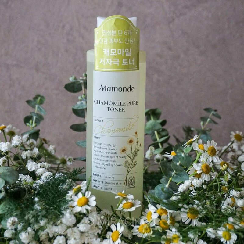 [mamonde] chamomile pure toner 250ml - soothe and calm your irritated skin with our pure toner - image 6