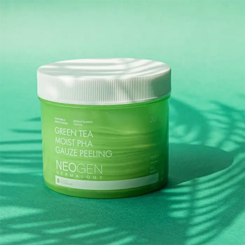 [neogen] green tea moist pha gauze peeling 200ml - exfoliate and smooth your skin with our green tea gauze peeling - image 8