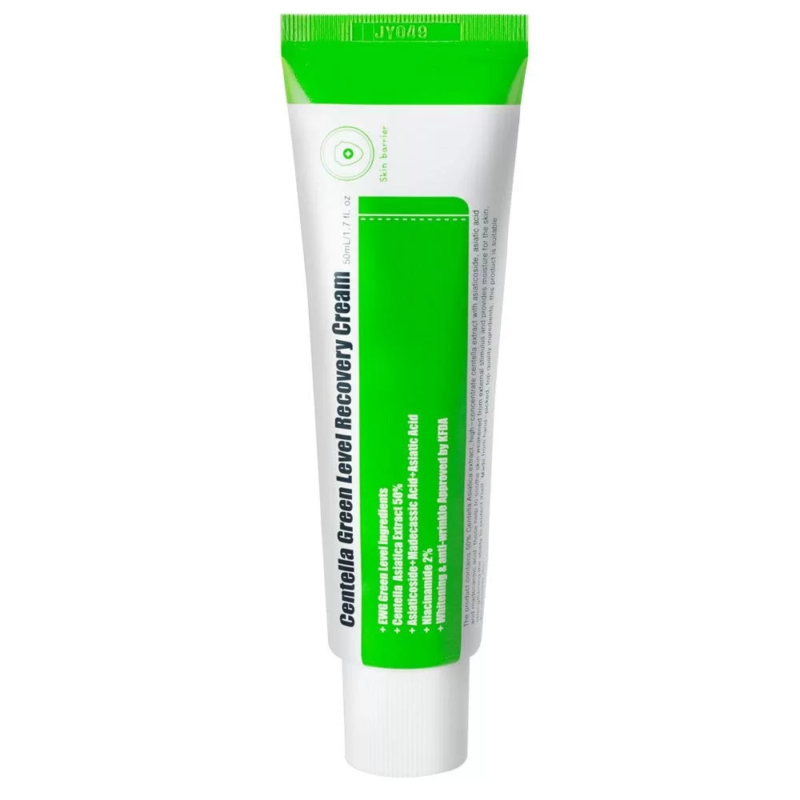 [purito] centella green level recovery cream 50ml - soothe and nourish your skin with our recovery cream