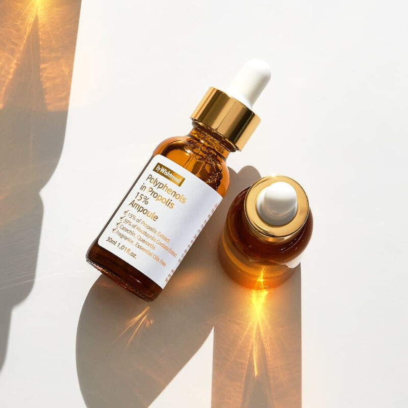 [by wishtrend] polyphenols in propolis 15% ampoule 30ml - nourish and protect your skin with our propolis ampoule