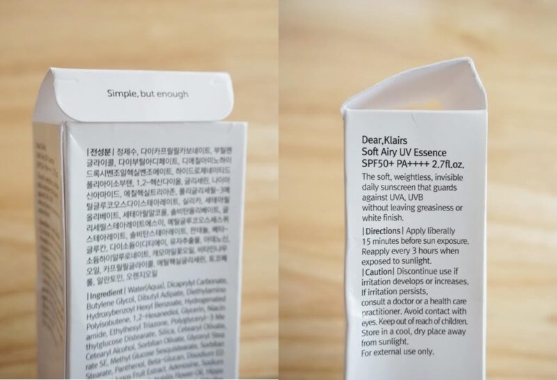 [klairs] soft airy uv essence spf50+ pa+++ 80ml - protect your skin from the sun and keep it hydrated with our uv essence - image 10