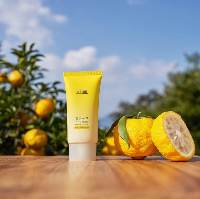 [hanyul] yuja vita c suncream 50ml - brighten and protect your skin with our yuja vita c suncream - image 4