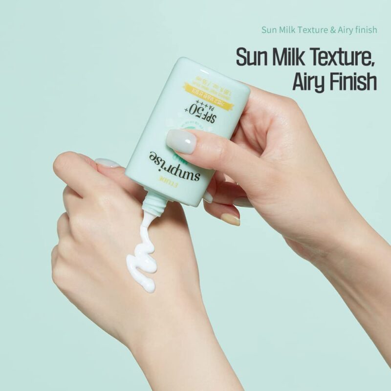 [etude house] sunprise mild airy finish sun milk spf50+ pa+++ 55ml - protect your skin from the sun and achieve a mattified look with our sun milk - image 5