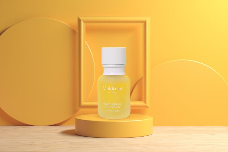 [muldream] vegan green mild vita ampoule 30ml - nourish and brighten your skin with our vegan ampoule - image 9