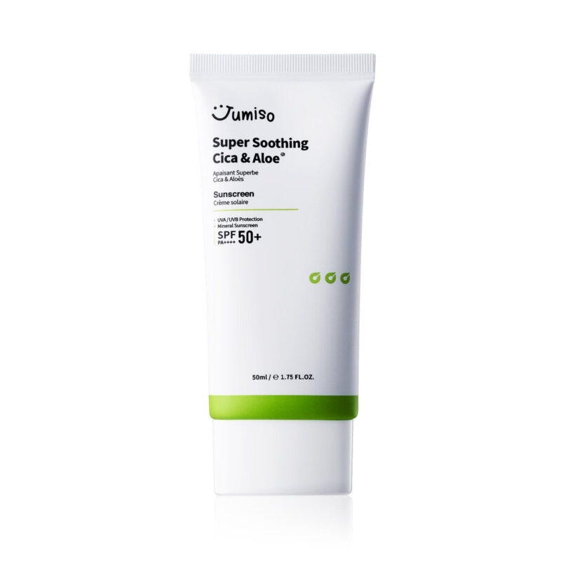 [jumiso] super soothing cica aloe sunscreen 50ml - protect and soothe your skin with our cica aloe sunscreen