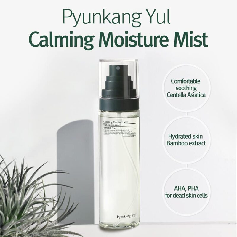 [pyunkang yul] calming moisture mist 100ml - instantly hydrate and soothe your skin with our moisture mist - image 4