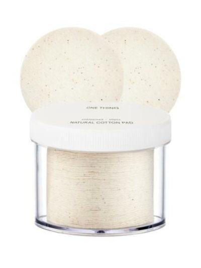 [one-thing] unbleached cotton pad - Gentle and Eco-friendly Cotton Pads for Your Skincare Routine