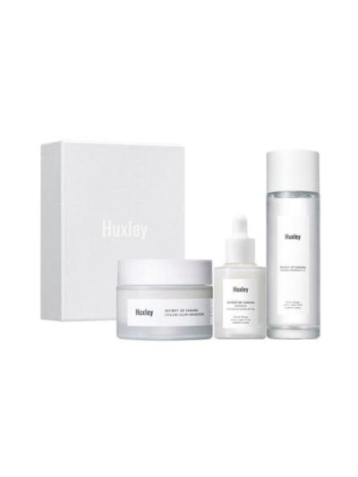 [HUXLEY] Brightening Trio - Brighten and Even Out Your Skin Tone with Our Brightening Toner, Essence, and Cream