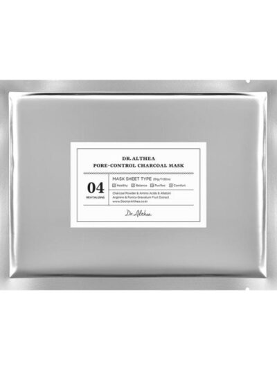 [dr.althea] Pore Control Charcoal Mask (1 sheet) - Purify and Minimize Your Pores with Our Charcoal Mask