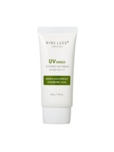 [nine less] essentials uv shield soothing sun cream spf 50 pa 50ml - Protect and Soothe Your Skin with Our Sun Cream