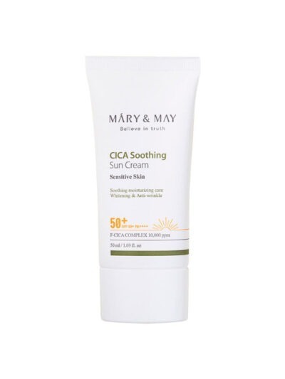 [mary-may] cica soothing sun cream spf50 pa 50ml - Protect and Soothe Your Skin from Sun Damage with Our Sun Cream