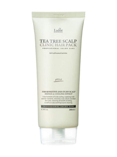 [Lador] Tea Tree Scalp Clinic Hair Pack 200ml - Nourish and Soothe Your Scalp with Our Hair Pack