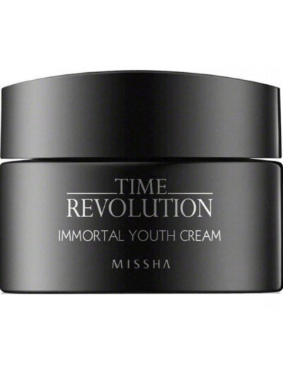 [Missha] Time Revolution Immortal Youth Cream 50ml - Reduce Signs of Aging and Moisturize Your Skin with Our Youth Cream
