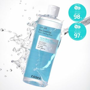 [COSRX] *TIMEDEAL* Low pH Niacinamide Micellar Cleansing Water Duo (400ml+400ml)