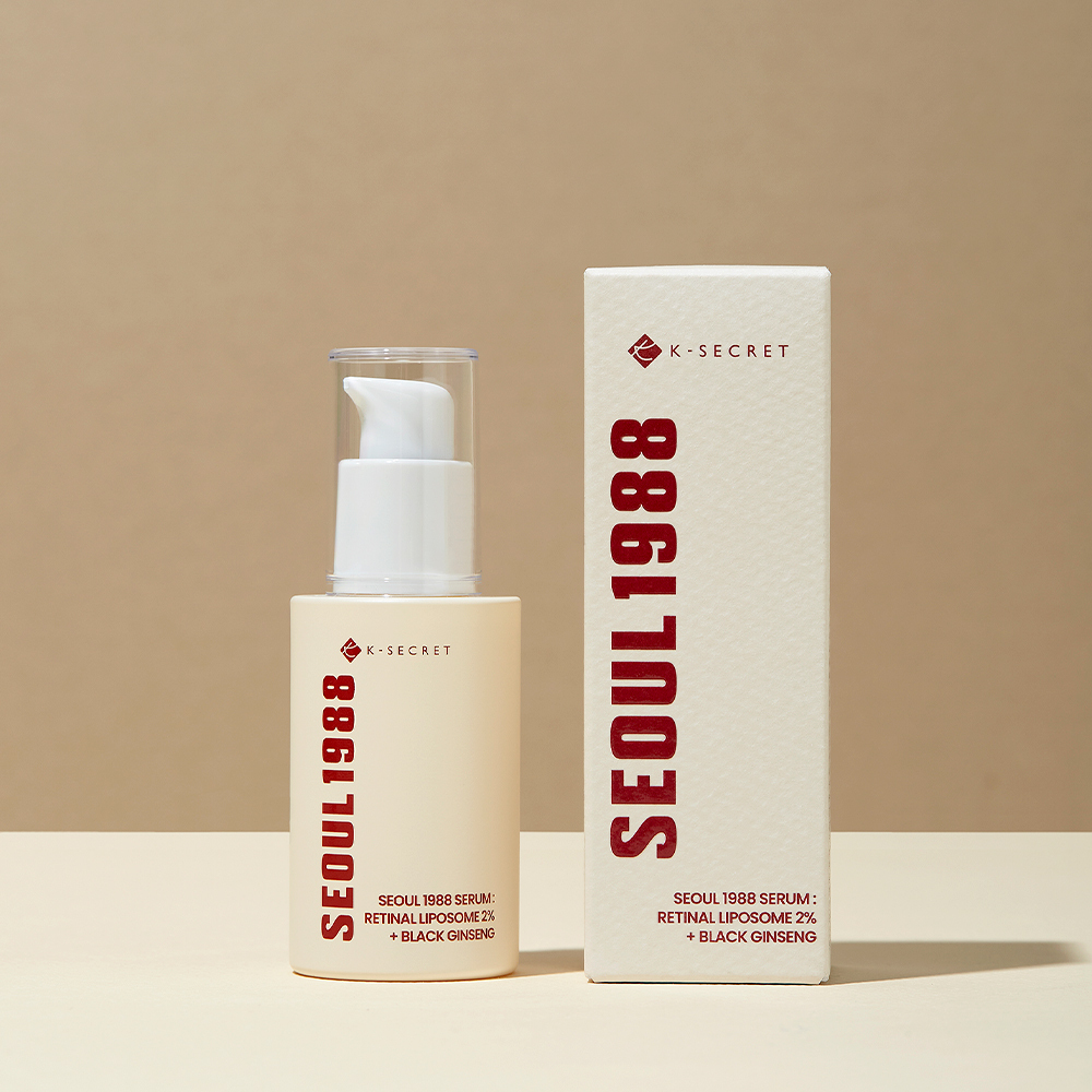 KSECRET SEOUL 1988 Retinal Liposome 2 Percent Black Ginseng Serum 30ml