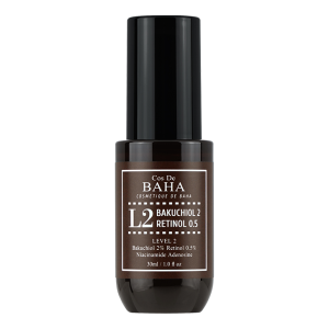 [L2] Bakuchiol 2% Retinol 0.5% Serum + Niacinamide, Vitamin E, Hyaluronic Acid