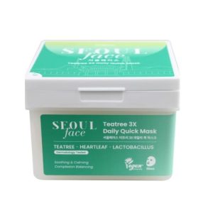 Dermal SEOUL Face Teatree 3X Daily Quick Mask
