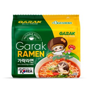 GARAK Mushroom Flavor Ramen 122g x 4p