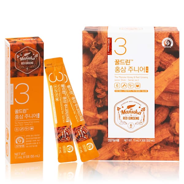 Junior Stick - Honey   Korean Red Ginseng