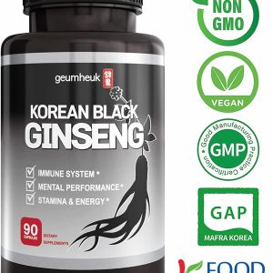 Korean Black Ginseng Capsules