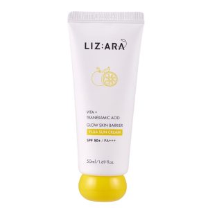 LIZARA Glow Skin Barrier Yuja Sun Cream 50ml