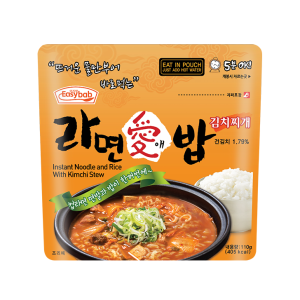 Noodle and Rice with Kimchi Stew