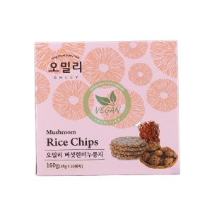 Omilly Mushroom Rice Chips