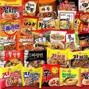 Samyang, Nongshim, Ottogi Ramen