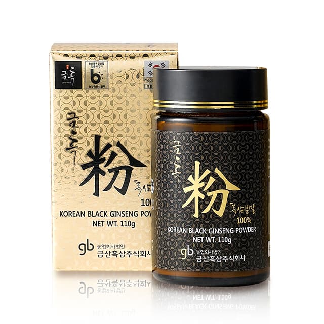 korean black ginseng powder 110g