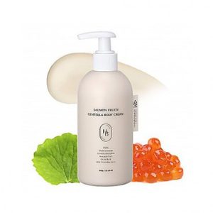 [HEVEBLUE] Salmon Fruity Centella Body Cream 300g