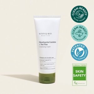 [Mary&May] Houttuynia Cordata + Tea Tree Cleansing Foam 150ml