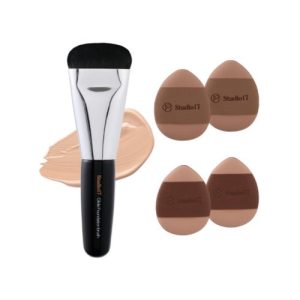 [Studio17] Skinfit makeup kit (Puff 4ea + Foundation Brush 1ea)
