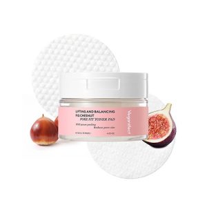 [Veganifect] Lifting And Balancing Fig Chestnut Pore Fit Toner Pad (70ea)
